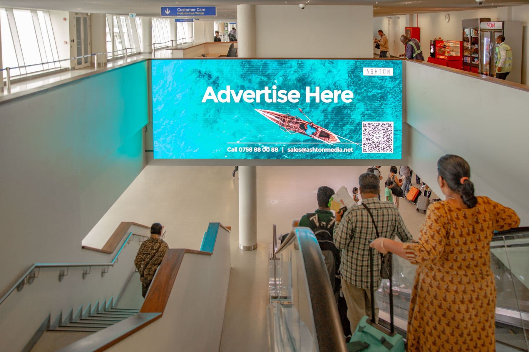 Airport advertising