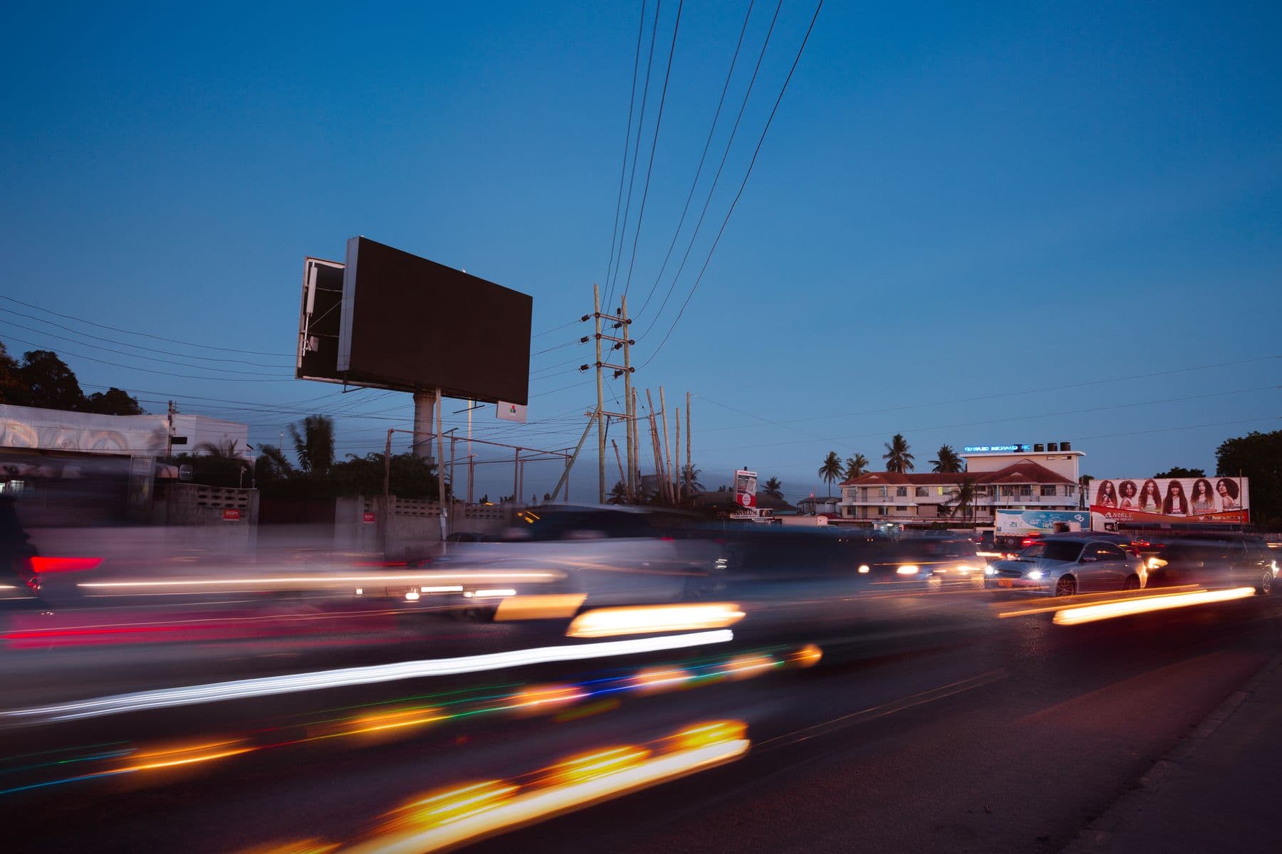 Mall and retail advertising in Tanzania